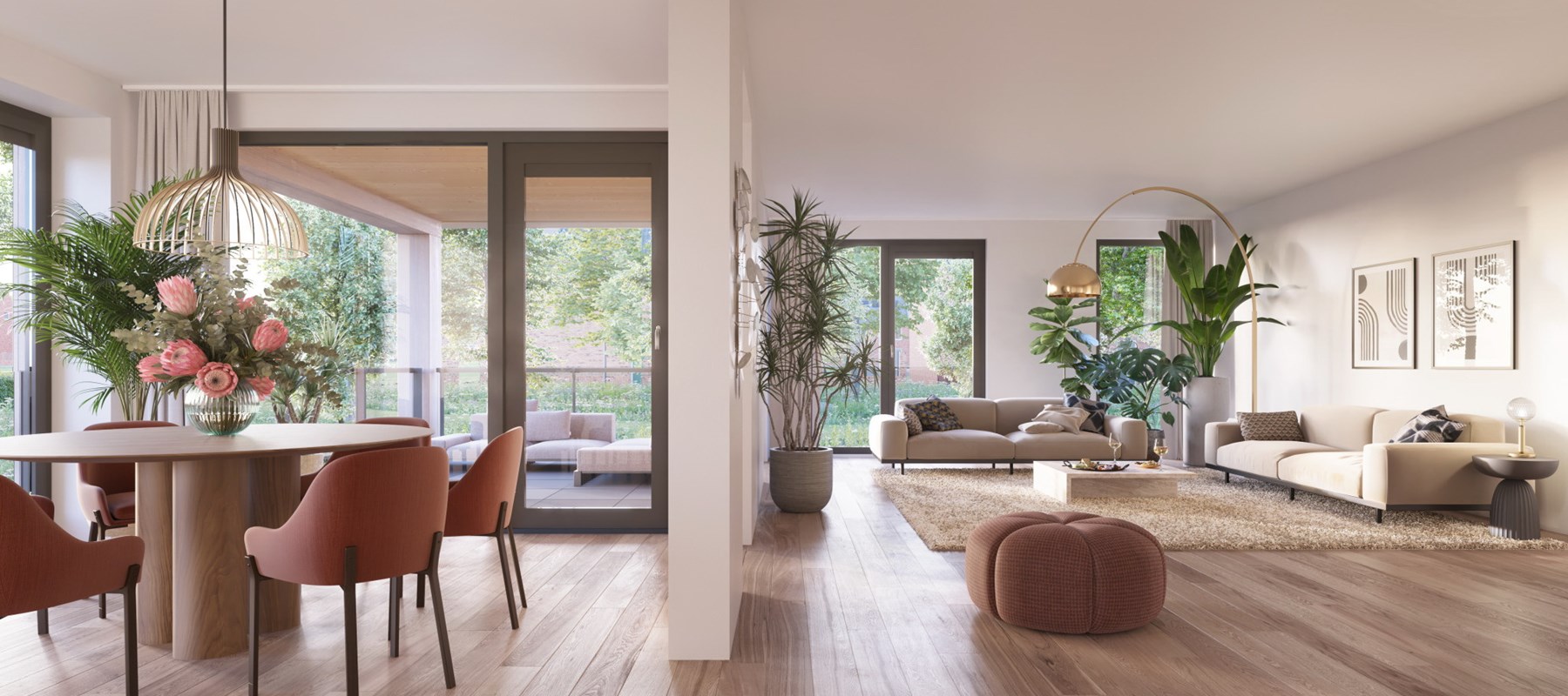 Kastanje Met Stuc Nieuwbouw Noordwijkerhout Paviljoenindenhoute Int