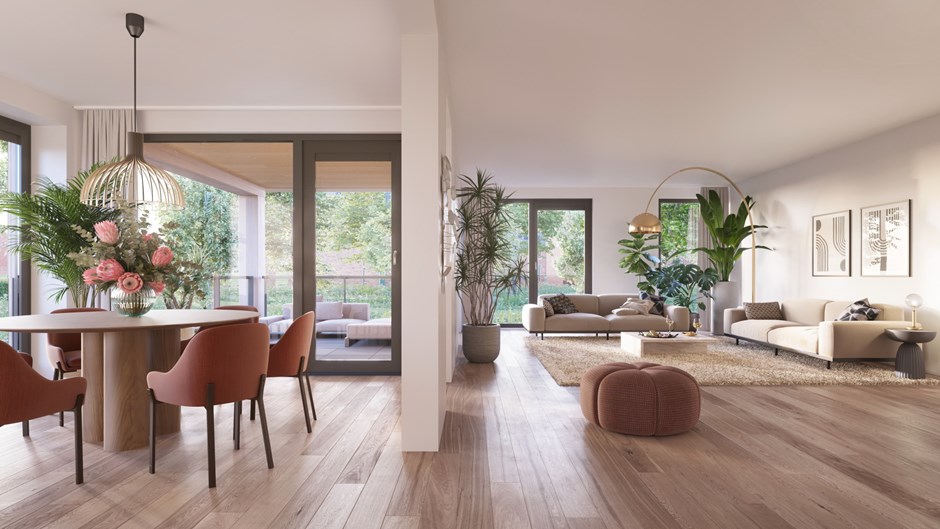 Kastanje Met Stuc Nieuwbouw Noordwijkerhout Paviljoenindenhoute Int